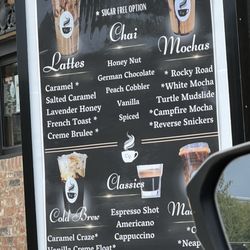 Caffe Vignette - Coffee menu