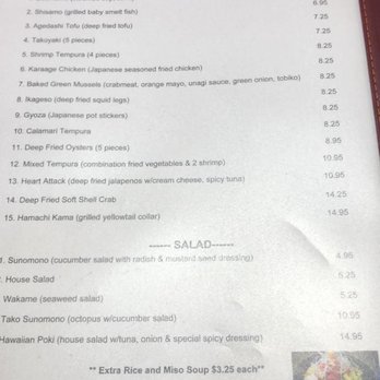 Sushi By The Bay - Interesting: Heart Attack. We didn't order it tho - Sushi Bars Near Me - Monterey, California Sushi By The Bay - Interesting: Heart Attack. We didn't order it tho - Sushi Bars Near Me - Monterey, California