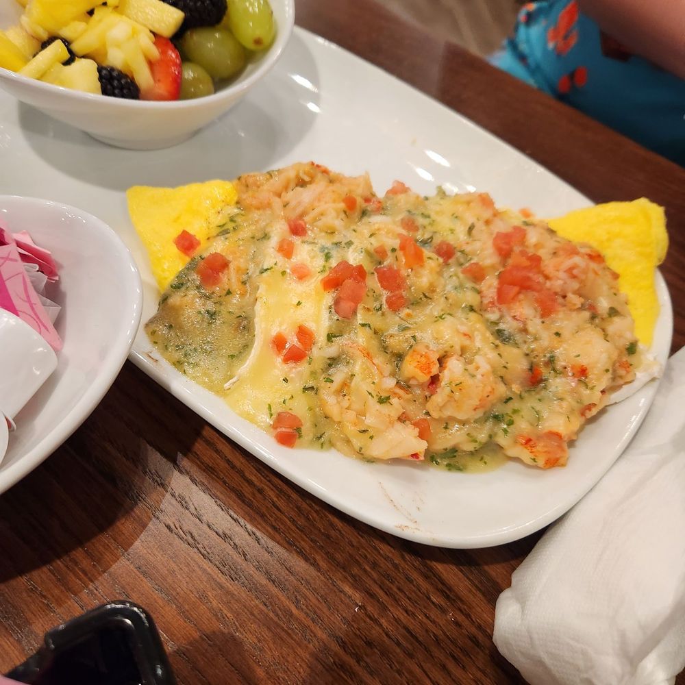 Another Broken Egg Cafe - Lobster & Brie Omelette - Breakfast & Brunch Near Me - Gainesville, Florida Another Broken Egg Cafe - Lobster & Brie Omelette - Breakfast & Brunch Near Me - Gainesville, Florida