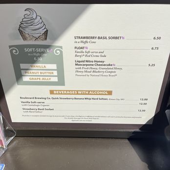 Swirled Showcase - Menu - Ice Cream & Frozen Yogurt Near Me - Lake Buena Vista, Florida