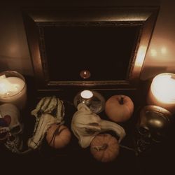 The Alibi Tent - Samhain altar