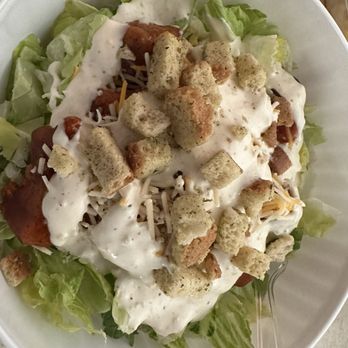 KFC - Saucy nuggets made into a BBQ Caesar's salad - Fast Food Near Me - Cedar Springs, Michigan KFC - Saucy nuggets made into a BBQ Caesar's salad - Fast Food Near Me - Cedar Springs, Michigan