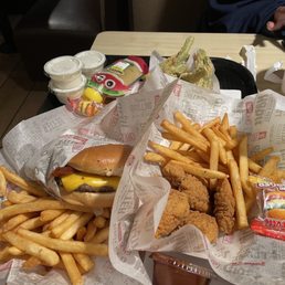 Kids Crispy Chicken Bites Kids Hamburger
