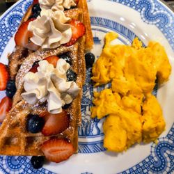 Buttermilk Sourdough Waffles