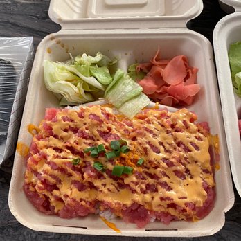 Makoto Sushi - Spicy Ahi Special - Sushi Bars Near Me - Aiea, Hawaii Makoto Sushi - Spicy Ahi Special - Sushi Bars Near Me - Aiea, Hawaii