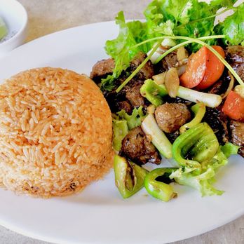 Pho Dublin - Fillet mignon Shaken Beef with Tomatoe Rice. - Soup Near Me - Dublin, California Pho Dublin - Fillet mignon Shaken Beef with Tomatoe Rice. - Soup Near Me - Dublin, California