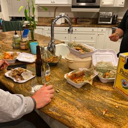 Cold as shit wings and fries... this is our 2nd time in a couple weeks where we picked it up and they give out cold food. Management Cold as shit wings and fries... this is our 2nd time in a couple weeks where we picked it up and they give out cold food. Management