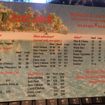 PT Just Jerk - The menu - Caribbean Near Me - Irvington, New Jersey PT Just Jerk - The menu - Caribbean Near Me - Irvington, New Jersey