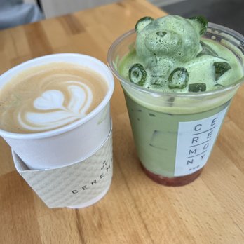 Ceremony - Sea Salt Caramel Latte Strawberry Matcha - Tea Rooms Near Me - Providence, Rhode Island