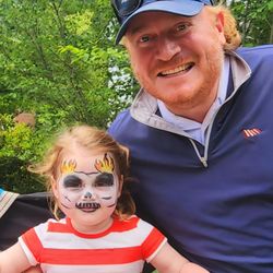 Moore Colour Face Painting - Fireball!!!