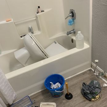 Sands Ocean Club Resort - Toilet was leaking at the base so floor was all wet and they still wouldn't give us a new room until I showed them this. - Resorts Near Me - Myrtle Beach, South Carolina
