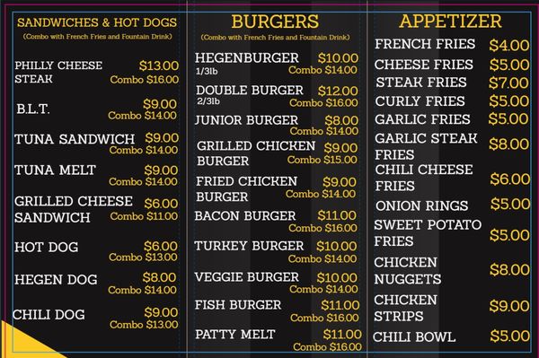 Menu photo 1 Hegenburger Oakland, CA Menu photo 1 Hegenburger Oakland, CA