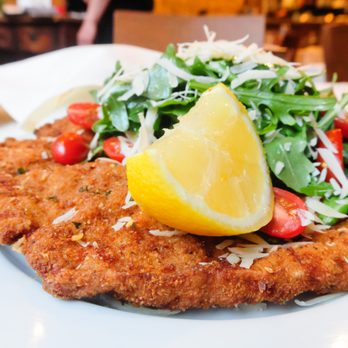 Antico - Pork Milanese with Salad - Italian Near Me - Chicago, Illinois