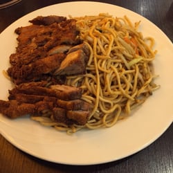 Panda China-Restaurant - Gebratene Nudeln mit Ente