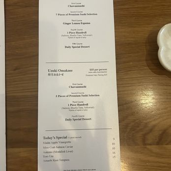 Zui By Osen - Omakase menu - Japanese Near Me - Los Angeles, California Zui By Osen - Omakase menu - Japanese Near Me - Los Angeles, California