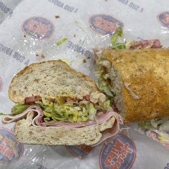 Jersey Mike's Subs - Paid for extra meat, received this! Terrible! - Sandwiches Near Me - Rowlett, Texas