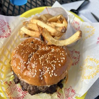 Main Burger - Classic single Burger combo - Burgers Near Me - Mesa, Arizona