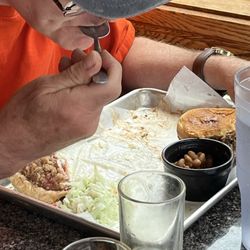 The 75th Street Inn - Dad killed the bbq pork sandwich.