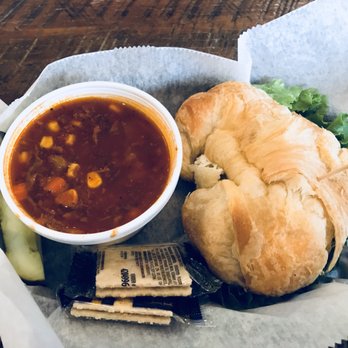 Cass Sweets 'n Eats - Beef vegetable stew and chicken salad on croissant - Bakeries Near Me - Paducah, Kentucky