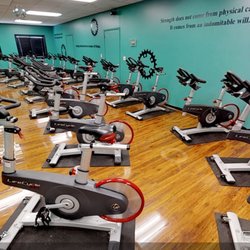 Sports Center - State of the art spin bikes keep you in gear.