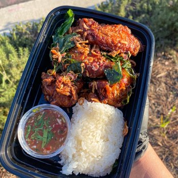 Hanuman Thai Eatery - Gai Todd Hat Yai (Thai Fried Chicken) - Thai Near Me - Costa Mesa, California