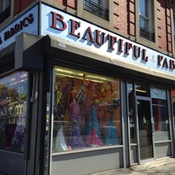 Beautiful Fabrics - Beautiful Fabrics store front.