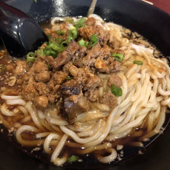 Bull Daddy Noodle Bistro - Minced pork Dan Dan noodles - Taiwanese Near Me - Plano, Texas