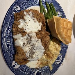 Chicken Fried Steak & Waffle