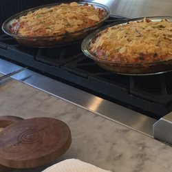 The Laughing King - Potato chip frittata, made by MJ.