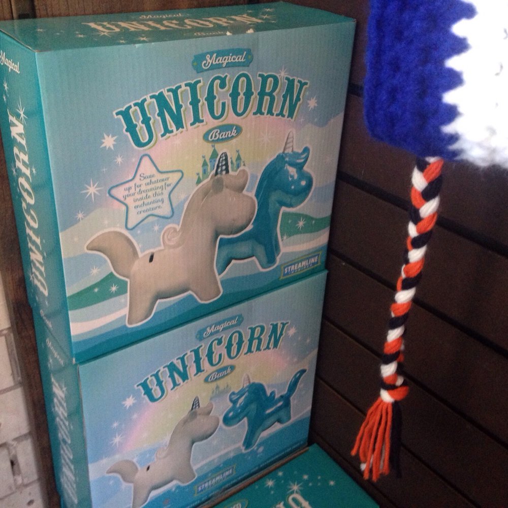 Tattered Cover - Unicorn piggy banks! - Bookstores Near Me - Denver, Colorado Tattered Cover - Unicorn piggy banks! - Bookstores Near Me - Denver, Colorado