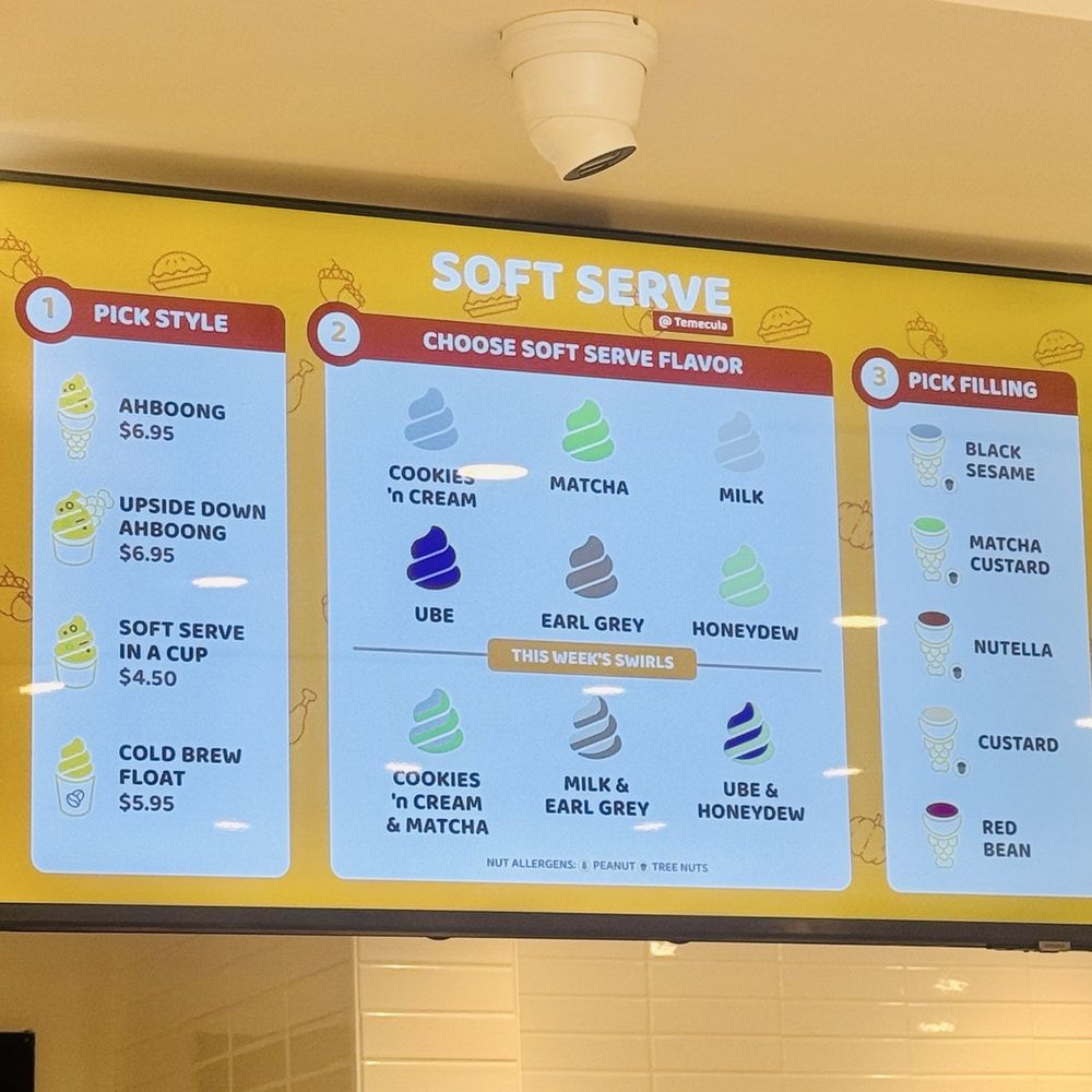 Somisomi - Menu - Desserts Near Me - Temecula, California