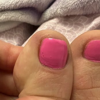 Apple Nails Spa - Sloppy mess - Nail Salons Near Me - Cherry Hill, New Jersey