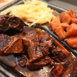 Caribbean Palm - Cabbage, candied yams, oxtail