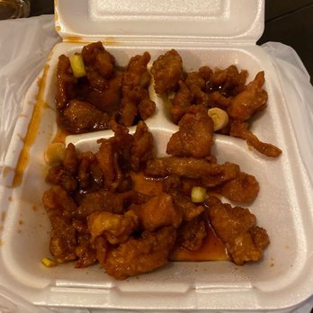 Dynasty - Leather orange chicken. Like jerky. - Chinese Near Me - Big Bear Lake, California Dynasty - Leather orange chicken. Like jerky. - Chinese Near Me - Big Bear Lake, California
