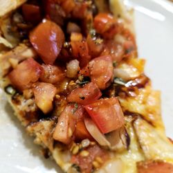 A Touch of Italy - Chicken garlic and tomato slice