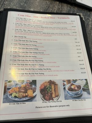 Menu photo 8 Com Tam Thuan Kieu Garden Grove, CA