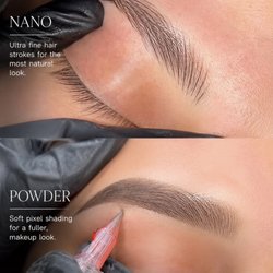 Pretty Chic - Nano brow Vs powder brow