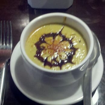 Ginger - Cup of creamy zucchini soup with smoked paprika and balsamic drizzle, $4. Heaven. - Asian Fusion Near Me - Anchorage, Alaska