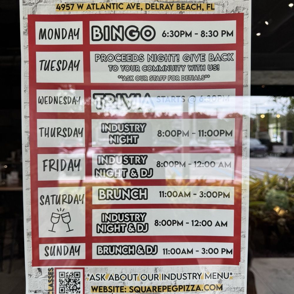 Square Peg Pizzeria - Pizza Near Me - Delray Beach, Florida Square Peg Pizzeria - Pizza Near Me - Delray Beach, Florida