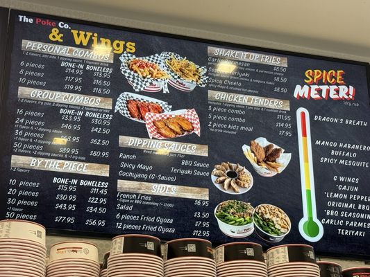 Menu photo 1 The Poke Co. & Wings - Aliso Viejo Aliso Viejo, CA