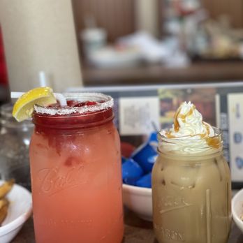Huckleberry’s - Strawberry lemonade and caramel machiatto - Breakfast & Brunch Near Me - Concord, California Huckleberry’s - Strawberry lemonade and caramel machiatto - Breakfast & Brunch Near Me - Concord, California