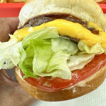 In-N-Out Burger - Double double with grilled onion - Burgers Near Me - Buena Park, California