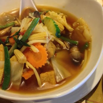 PD Thai Restaurant - C6: Gang Pah (red curry with veggies and tofu) - Thai Near Me - Austin, Texas