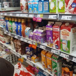 Valu-Mart - Milk department