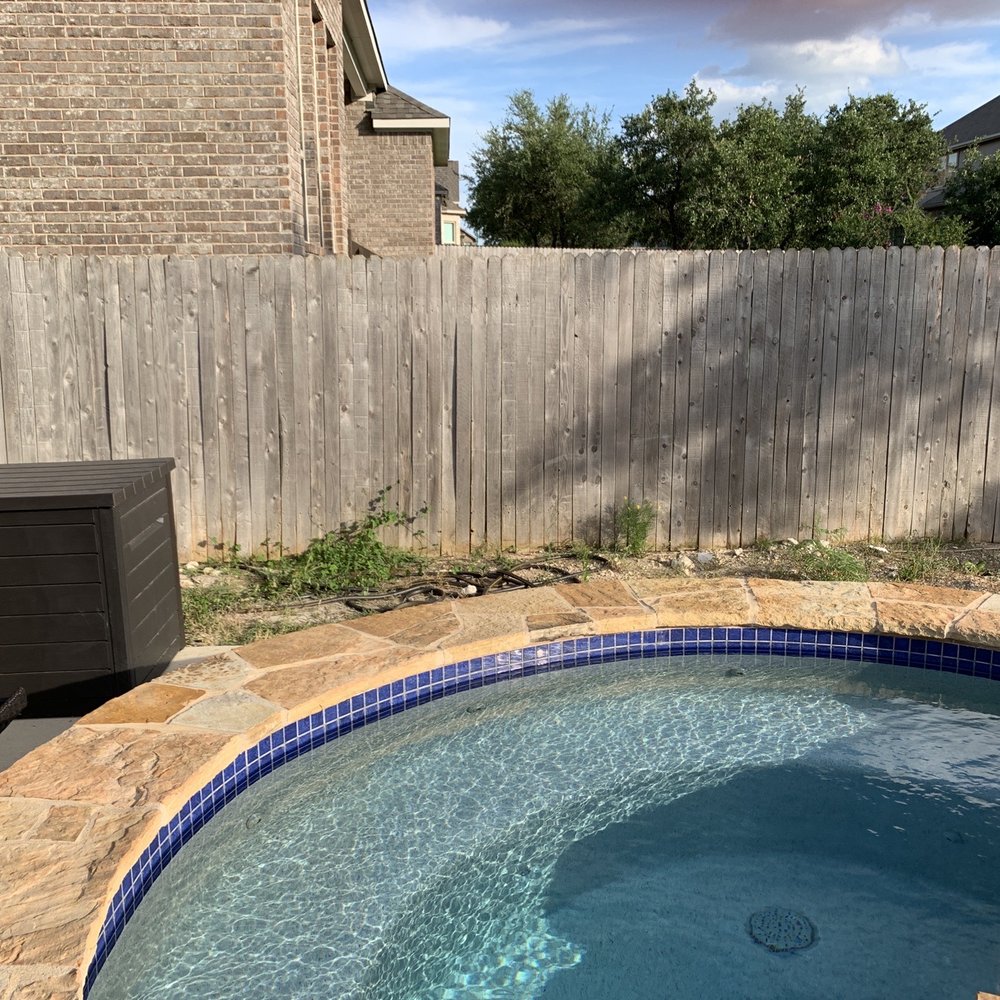 Liberty Lawn Care - Backyard - before - Landscaping Near Me