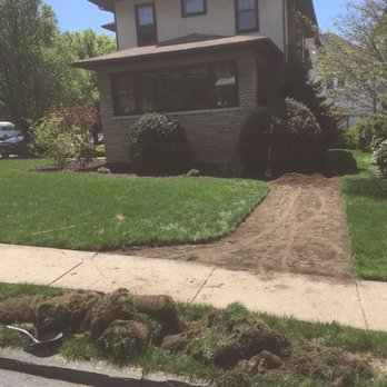 LPS Diversified - Sod stripped for mulch bed add-on. - Landscape Architects or Designers Near Me