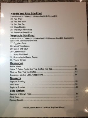 Menu photo 2 Bangkok Villa Hilo Hilo, HI