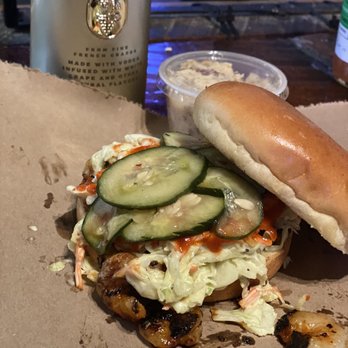 Neon Pig - Hot shrimp sandwich - Butcher Near Me - Tupelo, Mississippi Neon Pig - Hot shrimp sandwich - Butcher Near Me - Tupelo, Mississippi