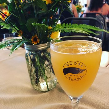 Goose Island Barrel House - Goose Island Mimosa with Sofie and Pineapple juice. - Venues & Event Spaces Near Me - Chicago, Illinois