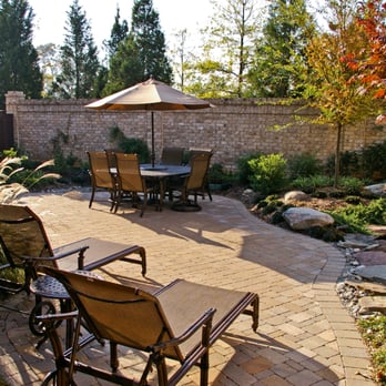 LandArts Landscaping - Landscaping for courtyard garden - patio and water feature - Landscaping Near Me - Apex, North Carolina LandArts Landscaping - Landscaping for courtyard garden - patio and water feature - Landscaping Near Me - Apex, North Carolina